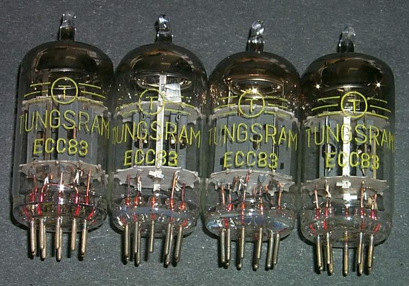 ECC83,12AX7,vacuum tubes